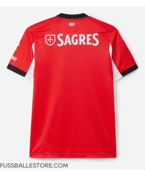 Günstige Benfica Heimtrikot 2025-26 Kurzarm Günstige Benfica Heimtrikot 2025-26 Kurzarm